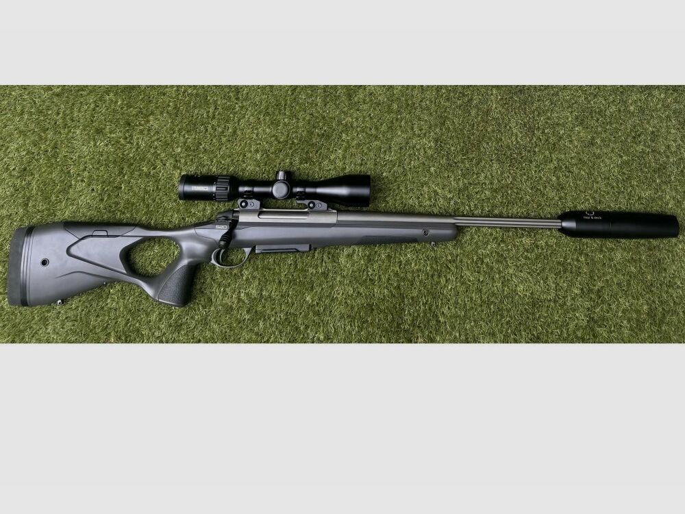 Sako S20 Hunter Cerakote +Steiner Ranger 2,5-10x50 und Schalldämpfer .308Win