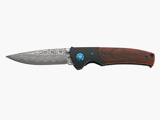 PUMA TEC Damast-Einhandmesser (Auslaufmodell)