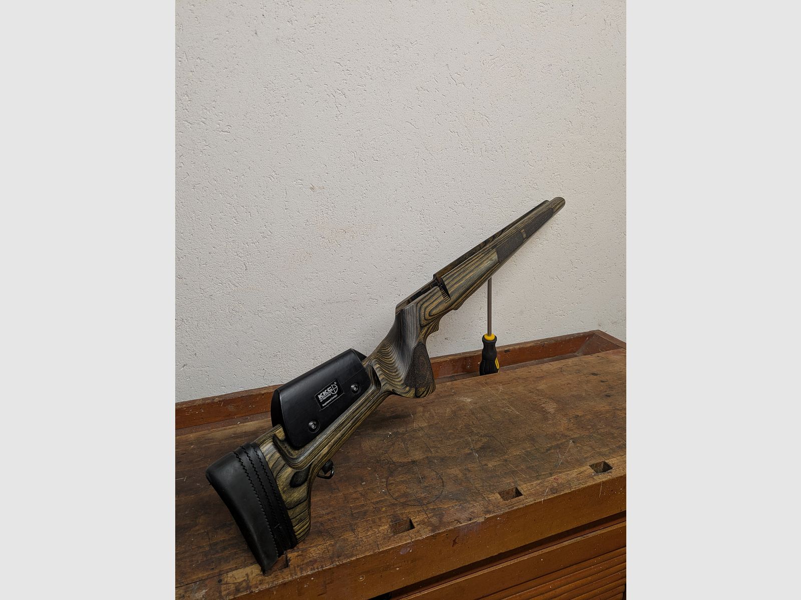 Sako 85 met KKC kolf, zoals Tikka, Remington, Sauer 101
