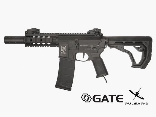 AR15 SilentOps CQB Bravo EAGLE Schwarz HPA Softair Gewehr Frei ab 18 Jahren | Delta Armory