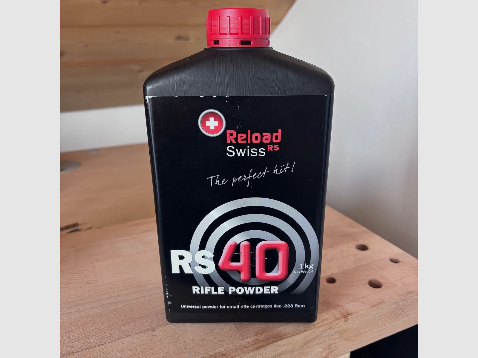 Reload Swiss RS 40 Nitrocellulose powder 1 kg