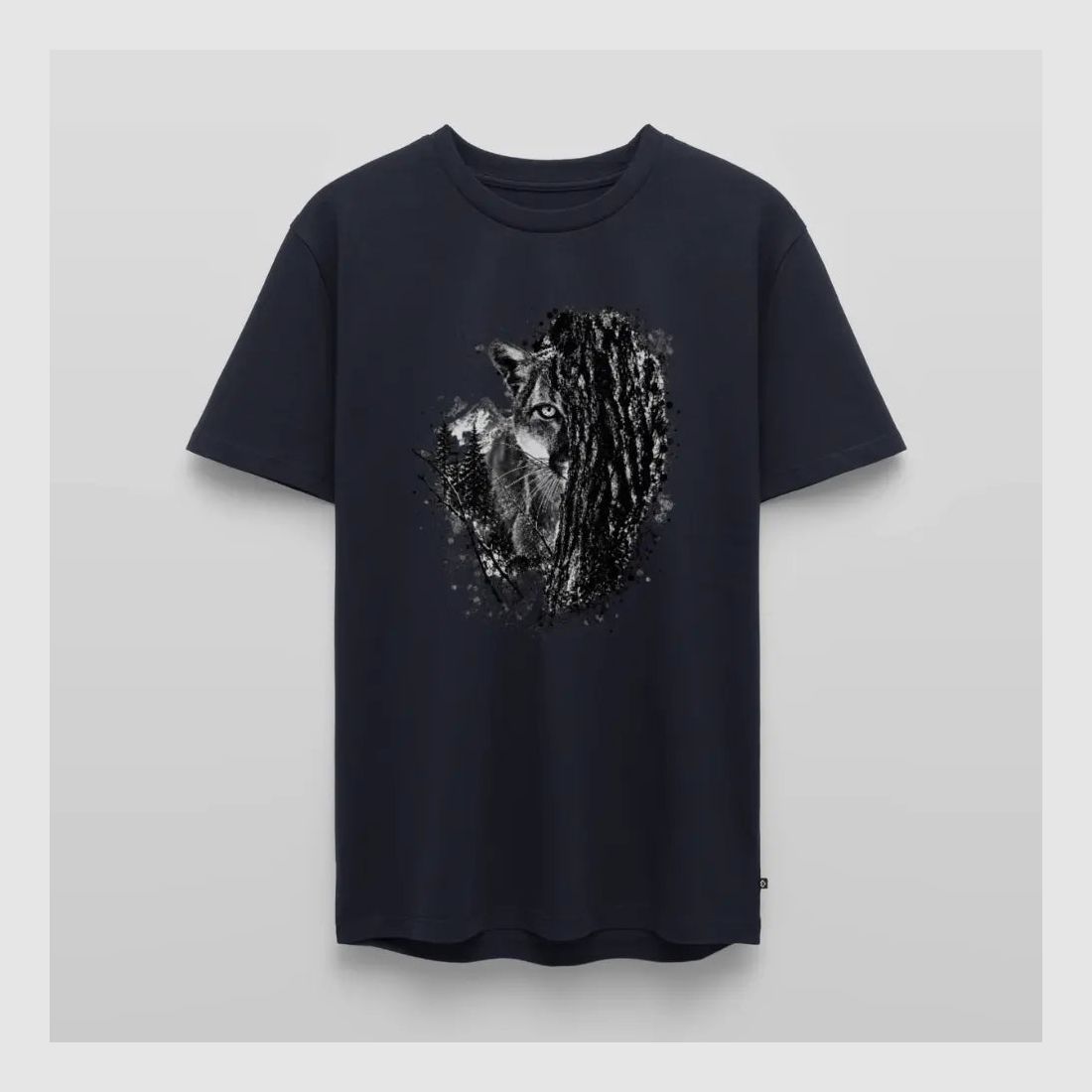 PUMA Men´s Premium T-Shirt „Lauernder Puma"