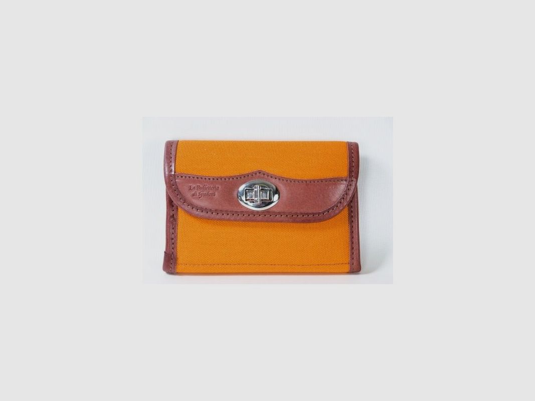 Giberna Büchse aus orangefarbenem Cordura 9 Fächer Buffetteria Spadoni