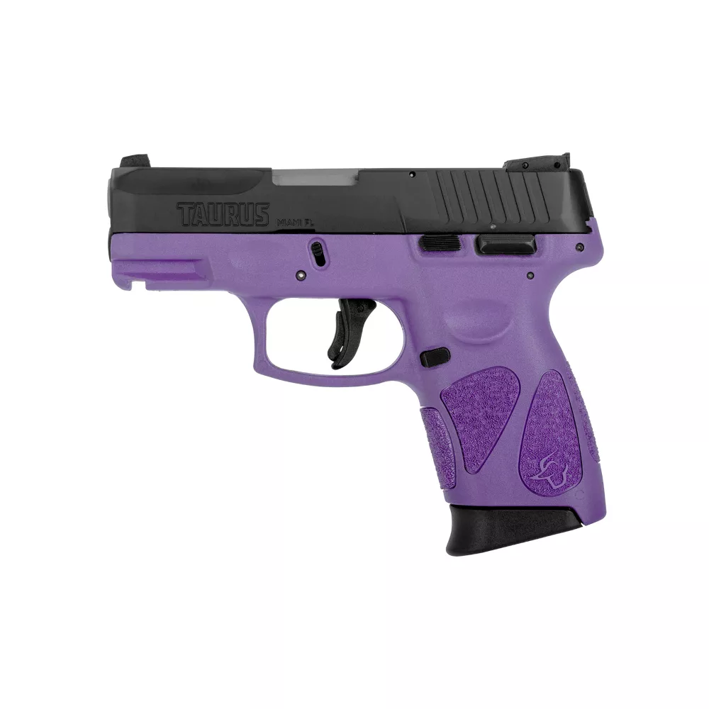 Pistola Taurus G2C Dark Purple Black 9mm Luger, imagen 2 de 2