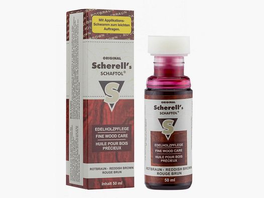 Holzöl rotbraun - Schaftöl