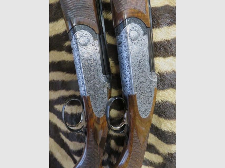 Paar RIZZINI Artemis Flinten Kal. 28/76 Läufe 76 cm 5 Chokes, Bild 7 von 13