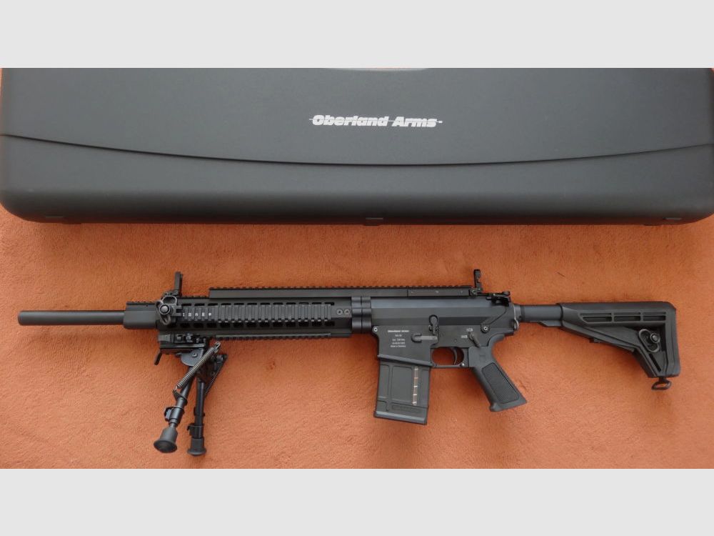 Oberland Arms	 SL-Büchse Oberland Arms: OA-10 DMR-BB (Bull Barrel) Black .Cal. 308 Win.