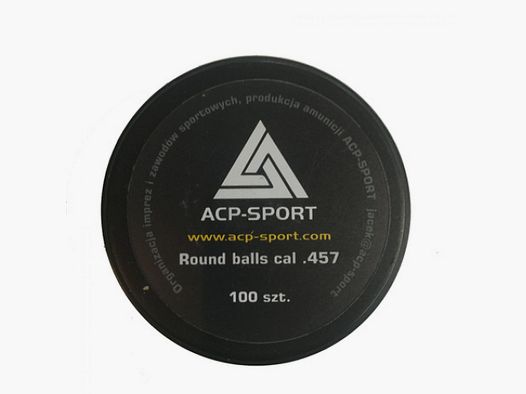 Kule ołowiane ACP-Sport .457, 100 szt. (JW457)
