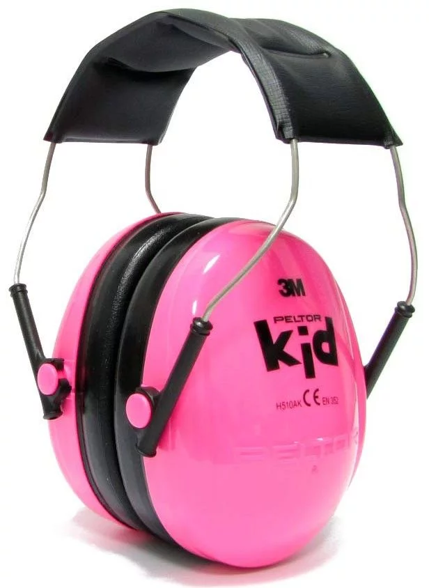 Peltor KID hearing protection earmuffs, pink, image 2 of 4