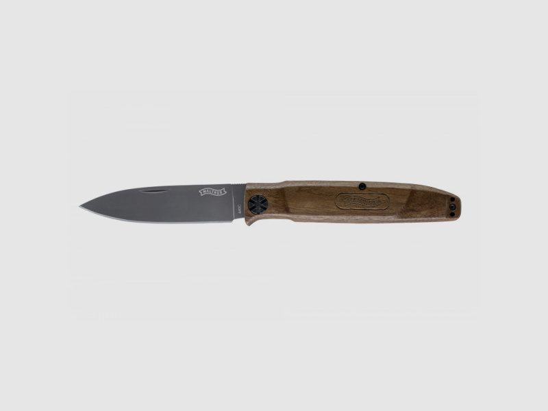 WALTHER BWK 5 - BLUE WOOD KNIFE - MIT TASCHE