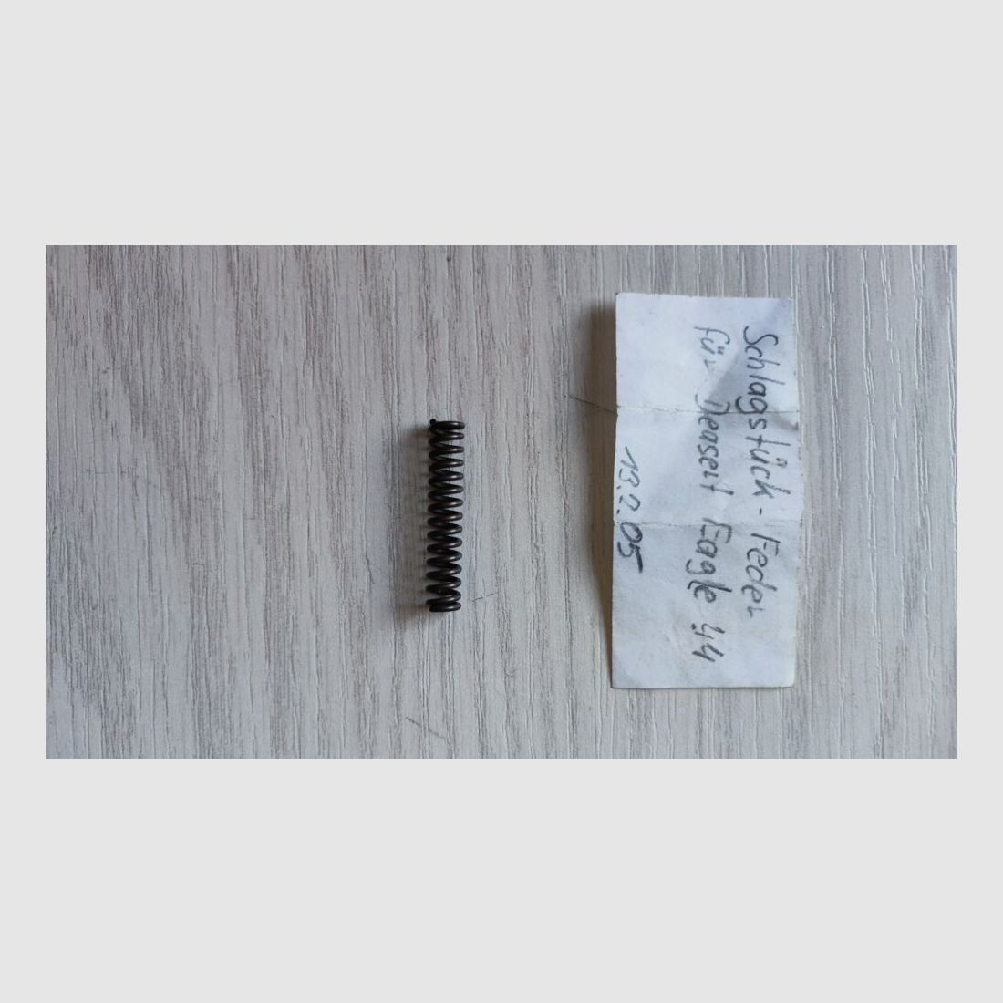 nieznana sprężyna spustowa Mauser 98