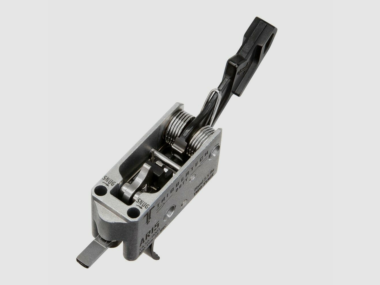 TRIGGERTECH AR-15 Duty-Zwart Gebogen