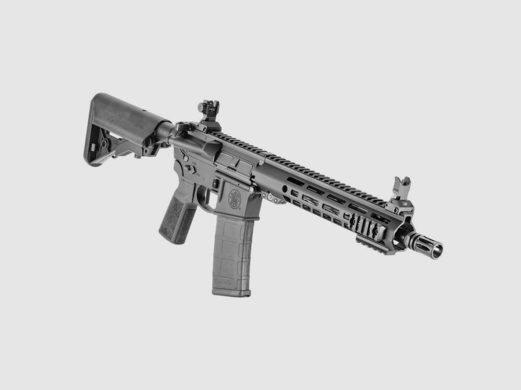 Zelfladend geweer Smith & Wesson M&P15T, loop 11,5", mod. 13623 – kal. 5.56x45mm/.223REM – Zwart, afbeelding 2 van 5