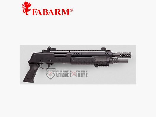 Shotgun FABARM STF12 Short Black 11'' Cal 12/76