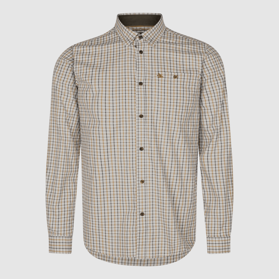Seeland Oxford Hemd Herren Classic Blue/Merlot Check - XL