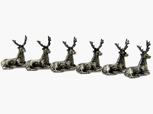 Lovergreen accessories motif six deer as knife holder set