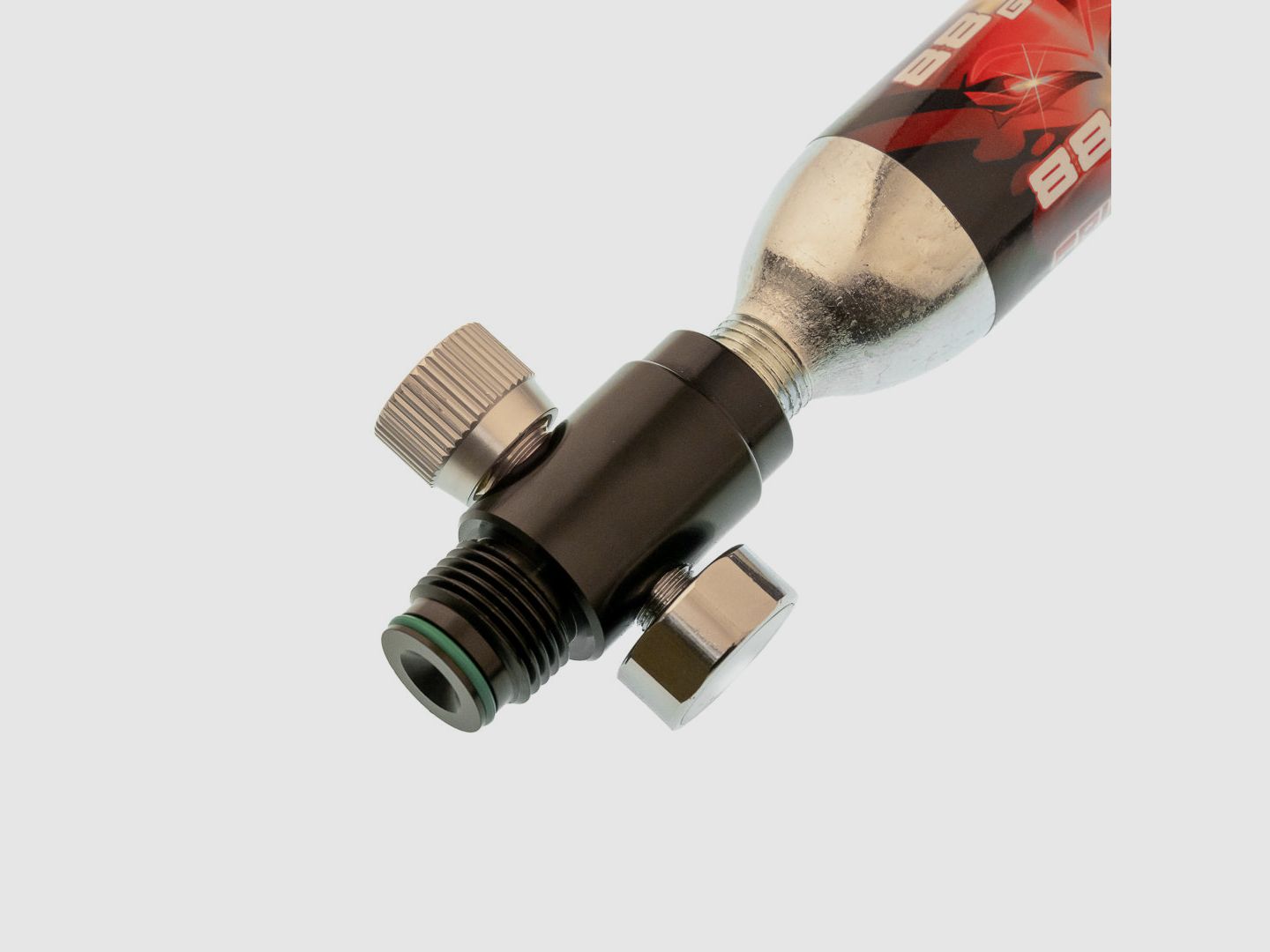 ON/OFF 88g Adapter | ALU | HPA System | Paintball Markierer | RAM Waffen