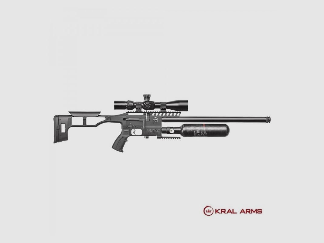 PCP Karabiner KRAL Jumbo Shadow F Carbon, Bild 2 von 2