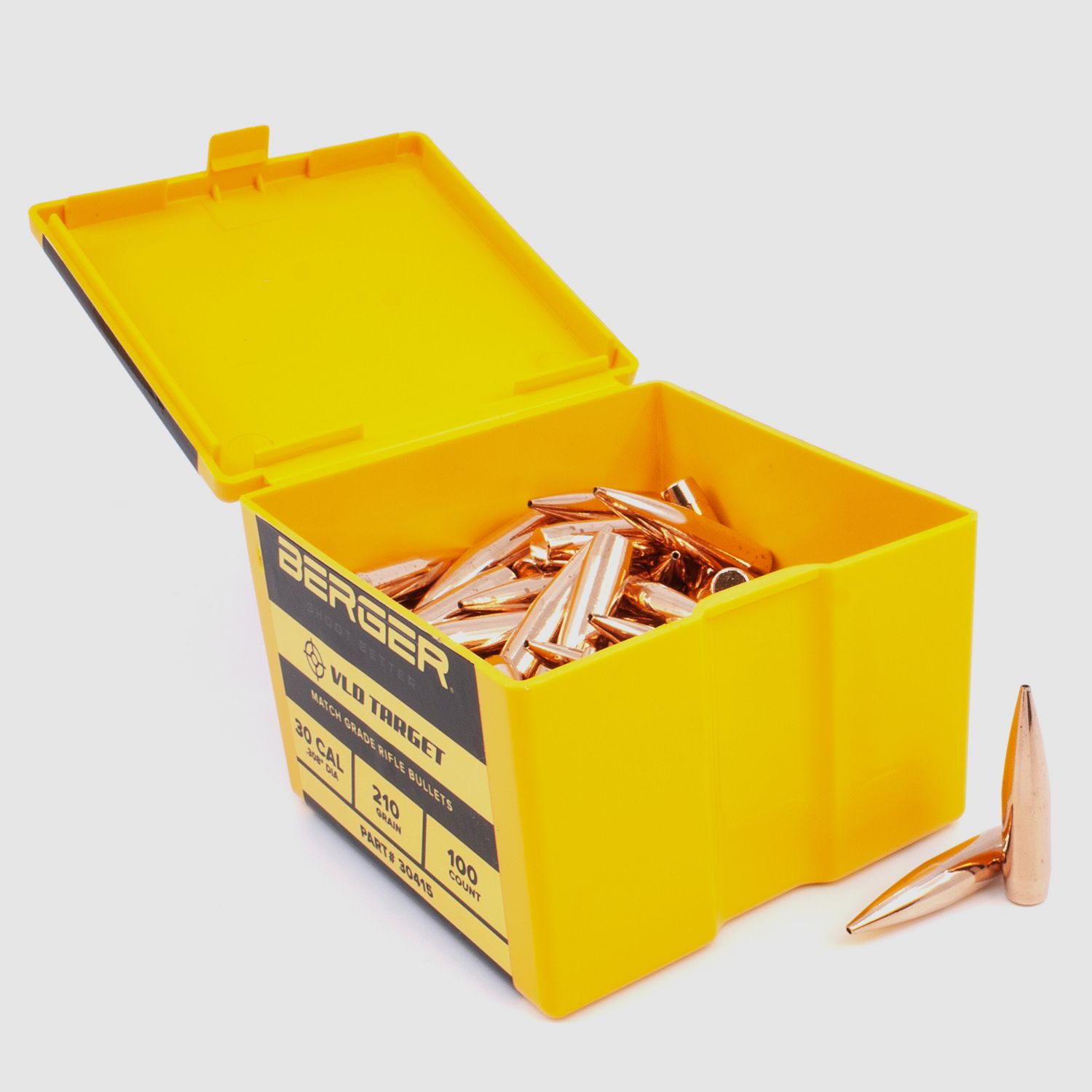 Proiettile Berger .30 VLD Target 210GR 100 Pezzi