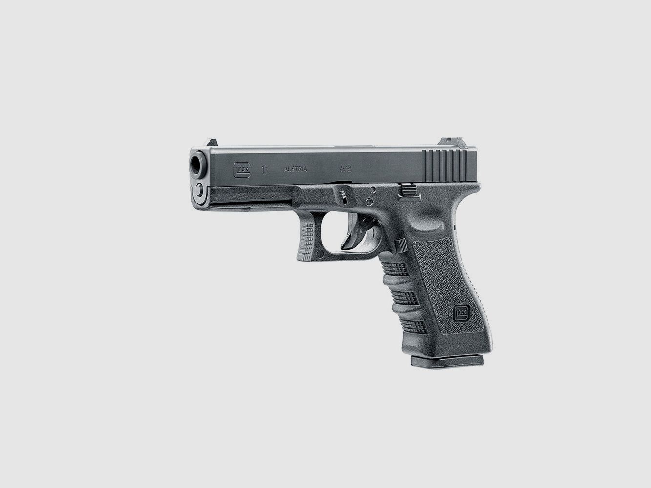 GHK Airsoft	 Glock 17 Gen 3 Steel GBB 6mm BB