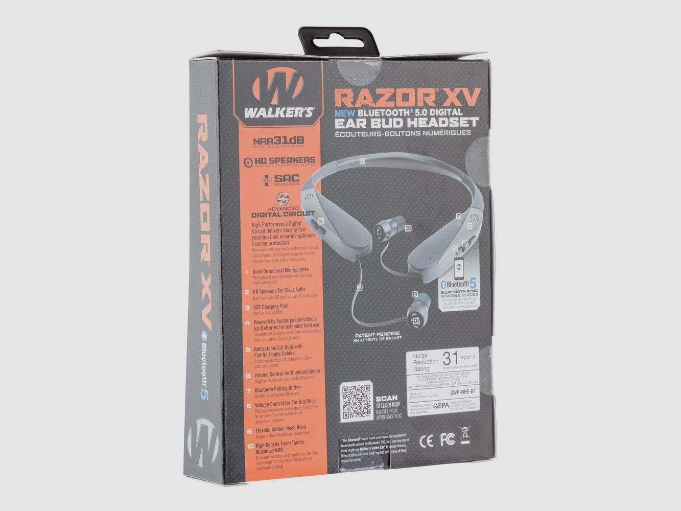 Cuffie Elettroniche Walkers Razor XV - Riduzione Attiva del Rumore - Suono Cristallino - Protezione Auditiva Ottimale, immagine 2 di 9