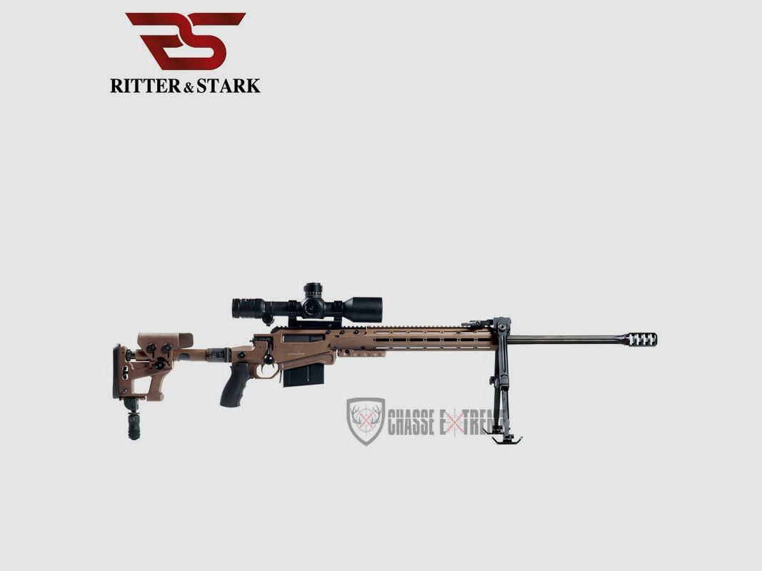 Fucile RITTER & STARK Sx-1 Mtr 27" Cerakote Marrone Cal. 338 lm, immagine 1 di 6