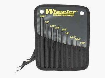 Botadores Wheeler para pasador set de 9 con roll pin
