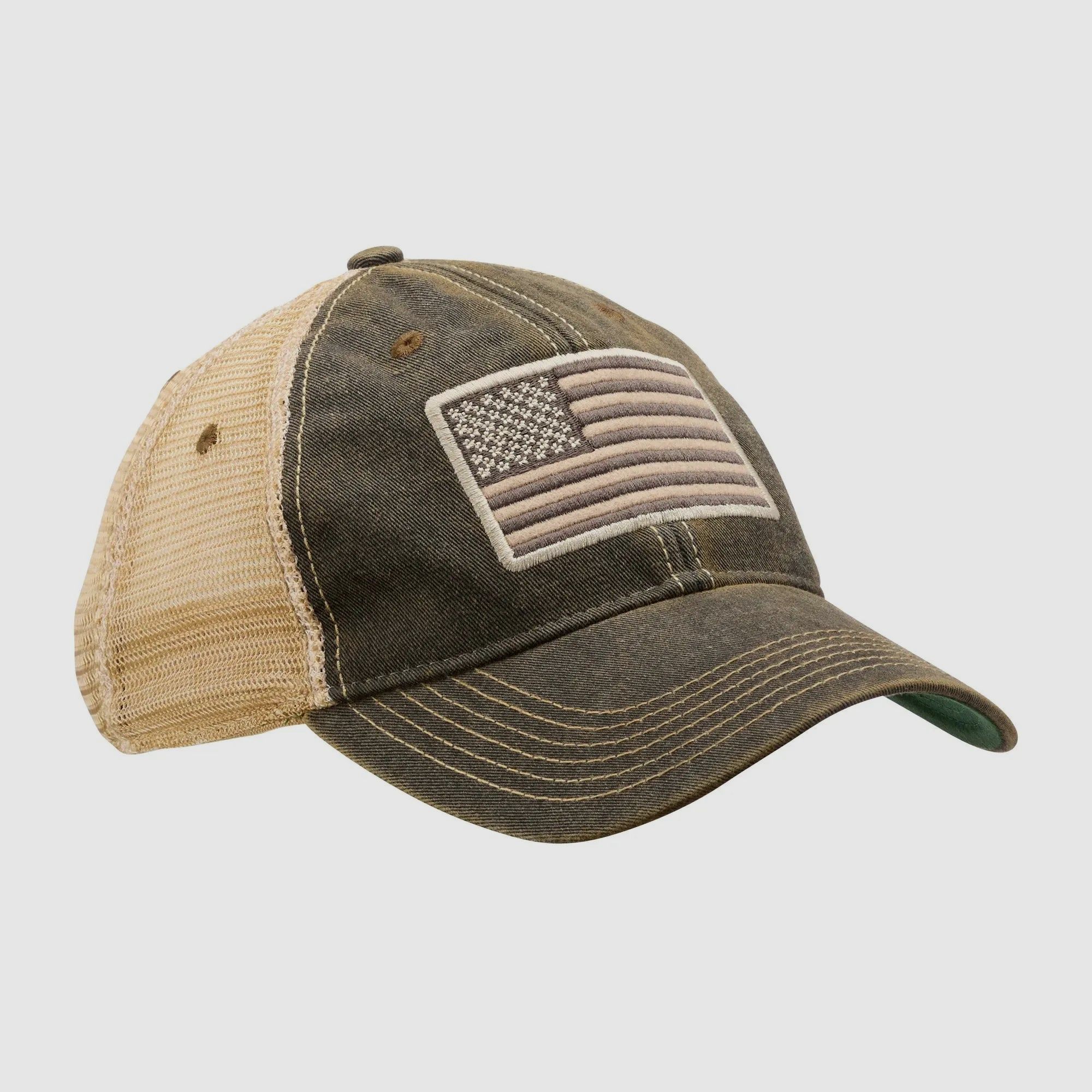 7.62 Design 7.62 Design Cap Tactical US Flag Vintage Trucker Hat schwarz