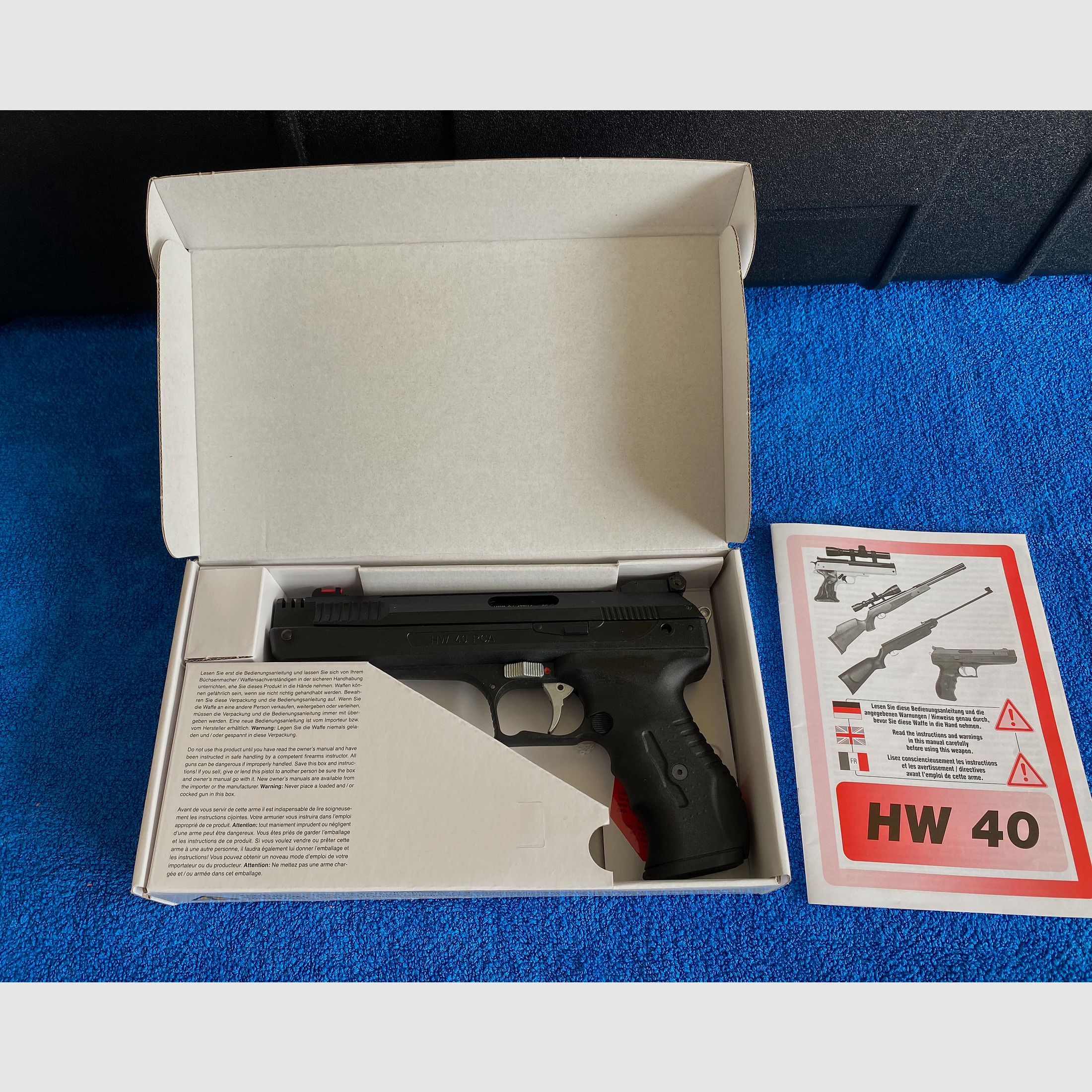 Weihrauch HW 40 Pneumatik Luftpistole 