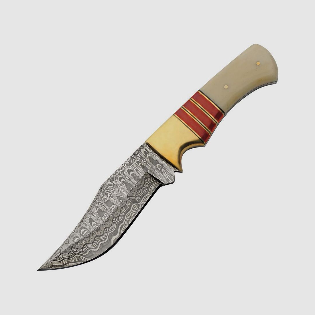 Admiral Damast Messer, Knochen Rot | 97091