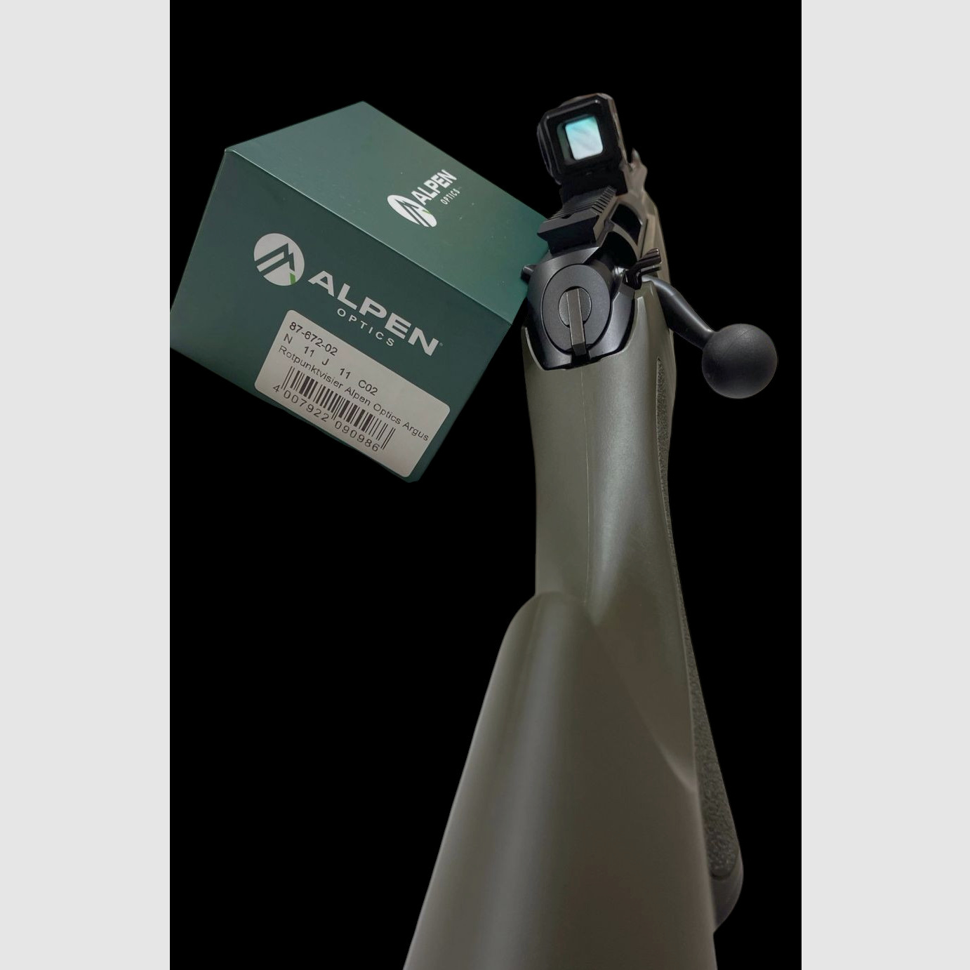 0€ Versand " Neuware "  Paketangebot: Haenel Jaeger 10 Frankonia Sondermodell Kal. 308  Win mit Alpen Optics Reflexvisier Argus LT Red Dot 1 x 20 x 18 