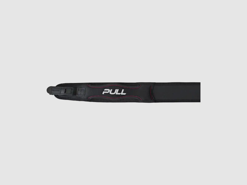 Cinghia per fucile Niggeloh PULL con sgancio rapido / neoprene, nero, immagine 2 di 3