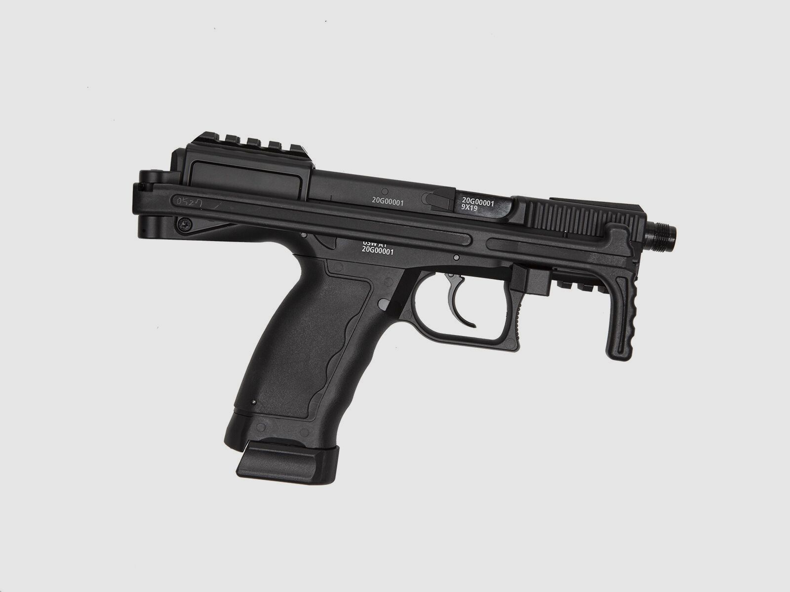 B&T USW A1 Co2 GBB in schwarz -F- Aisoft