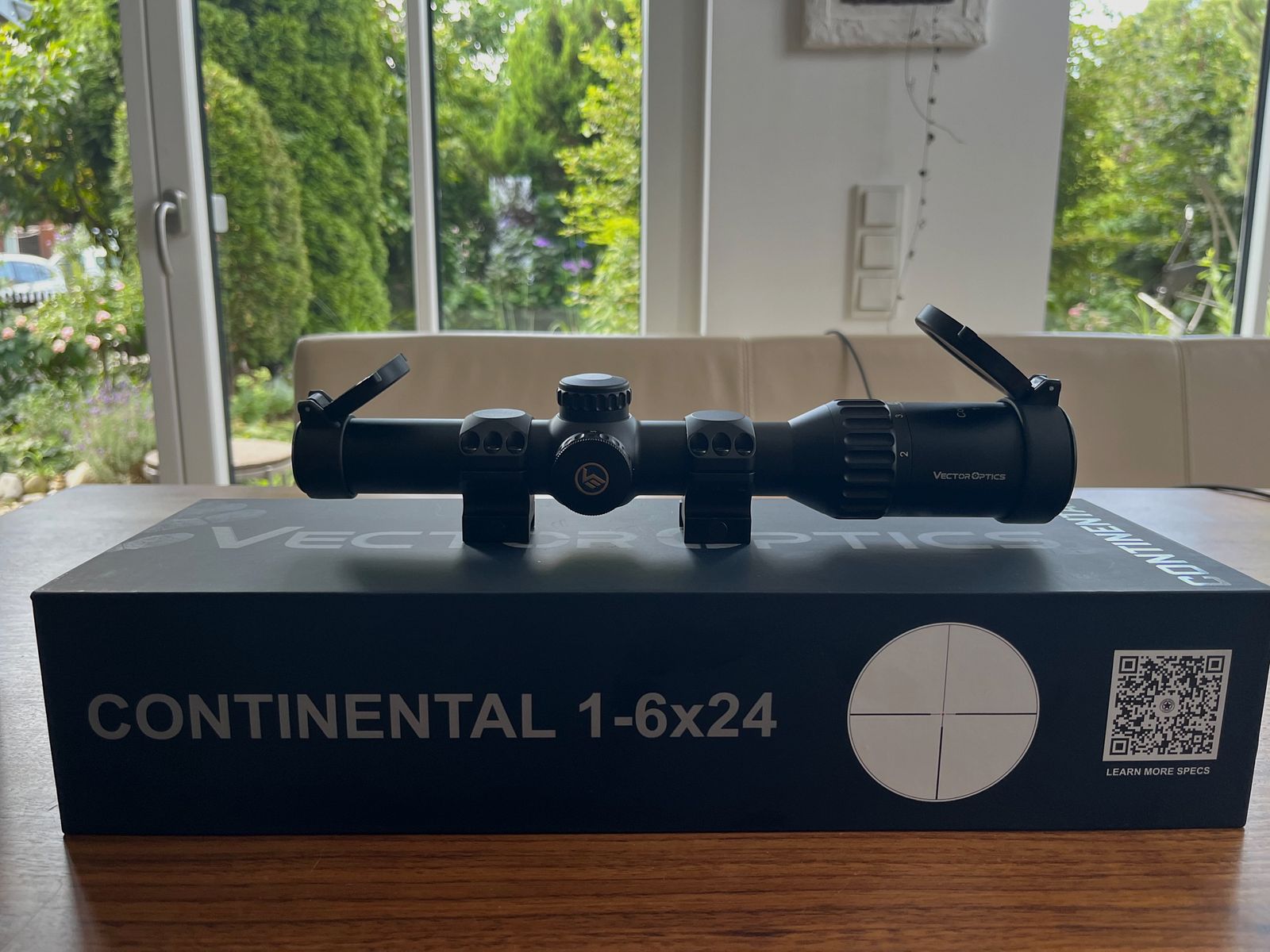 Vector Optics Continental 1-6x24 LPVO avec réticule point rouge - non monté et non tiré, image 2 sur 5