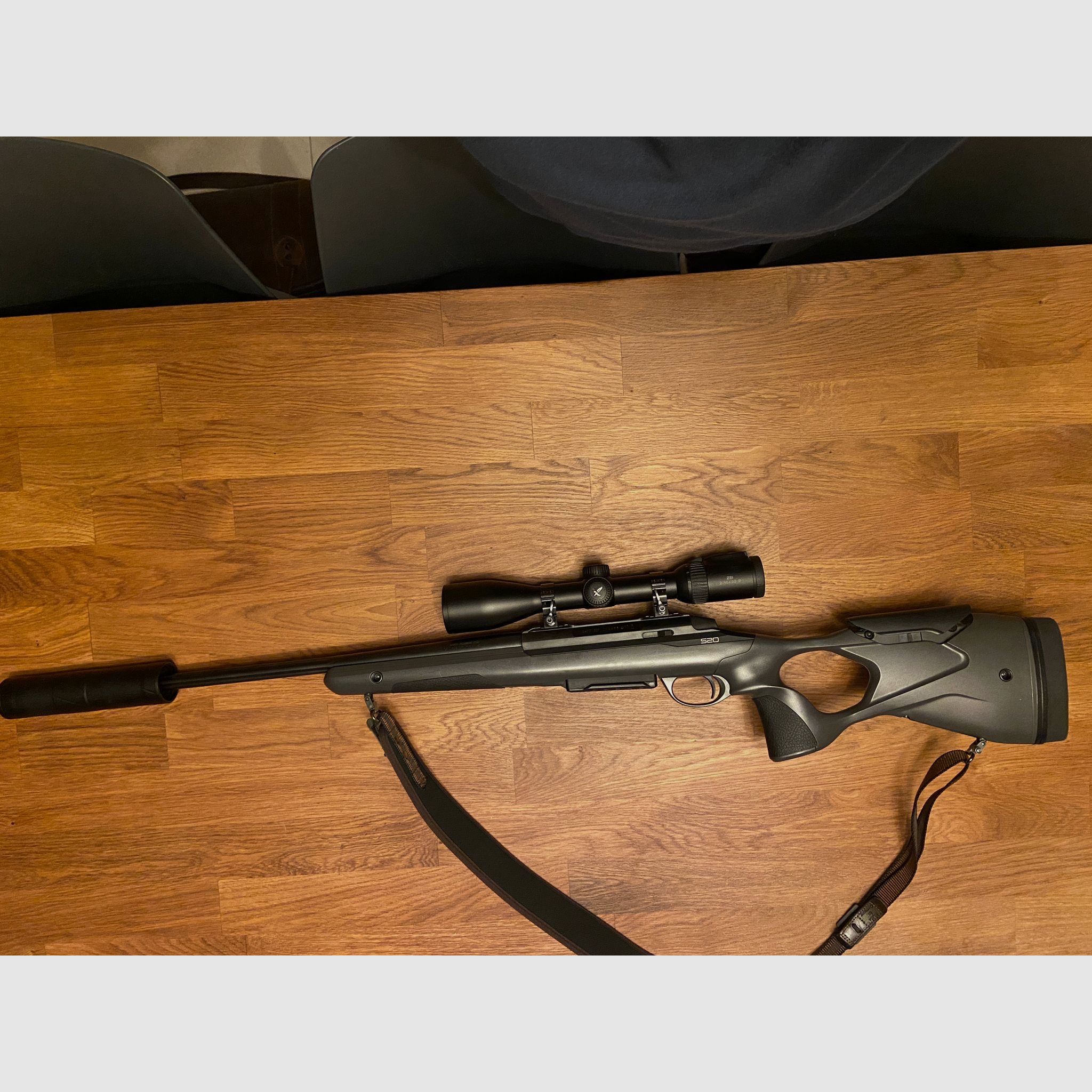 Sako S20 en calibre .308 con Swarovski Z8i 2-16x50 y silenciador