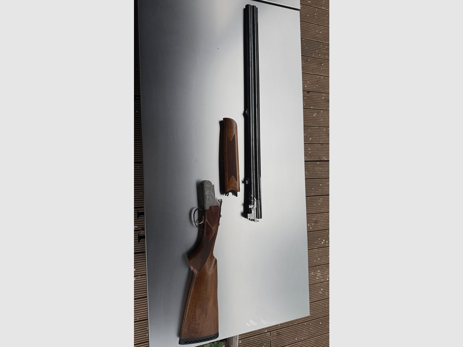 Kettner Ente BDF Bockdoppelflinte 12/76 (12/70 12/65)