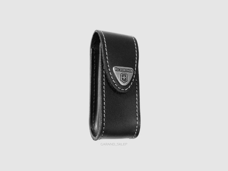 Étui de ceinture en cuir Victorinox – Noir