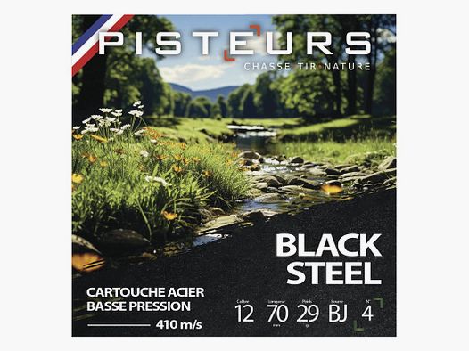 Pisteurs - Black Steel - 12/70 - 29g - (x25)
