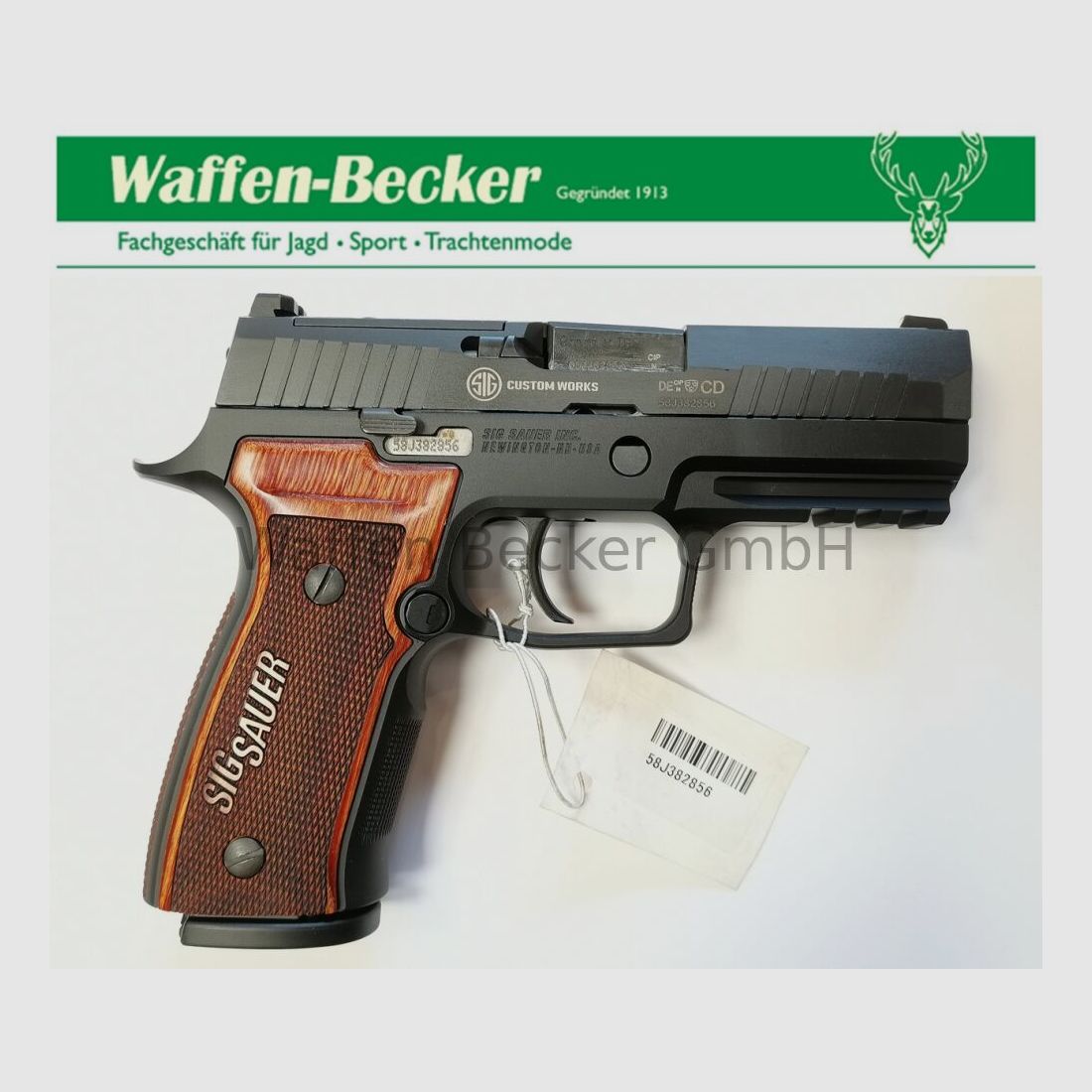SIG-Sauer SIG-Sauer P320 AXG Classic 17 Schuss, Kal. 9mm Luger, schwarz