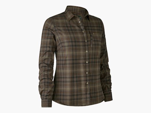 Deerhunter Damen Bluse Lady Emery Grün Kariert