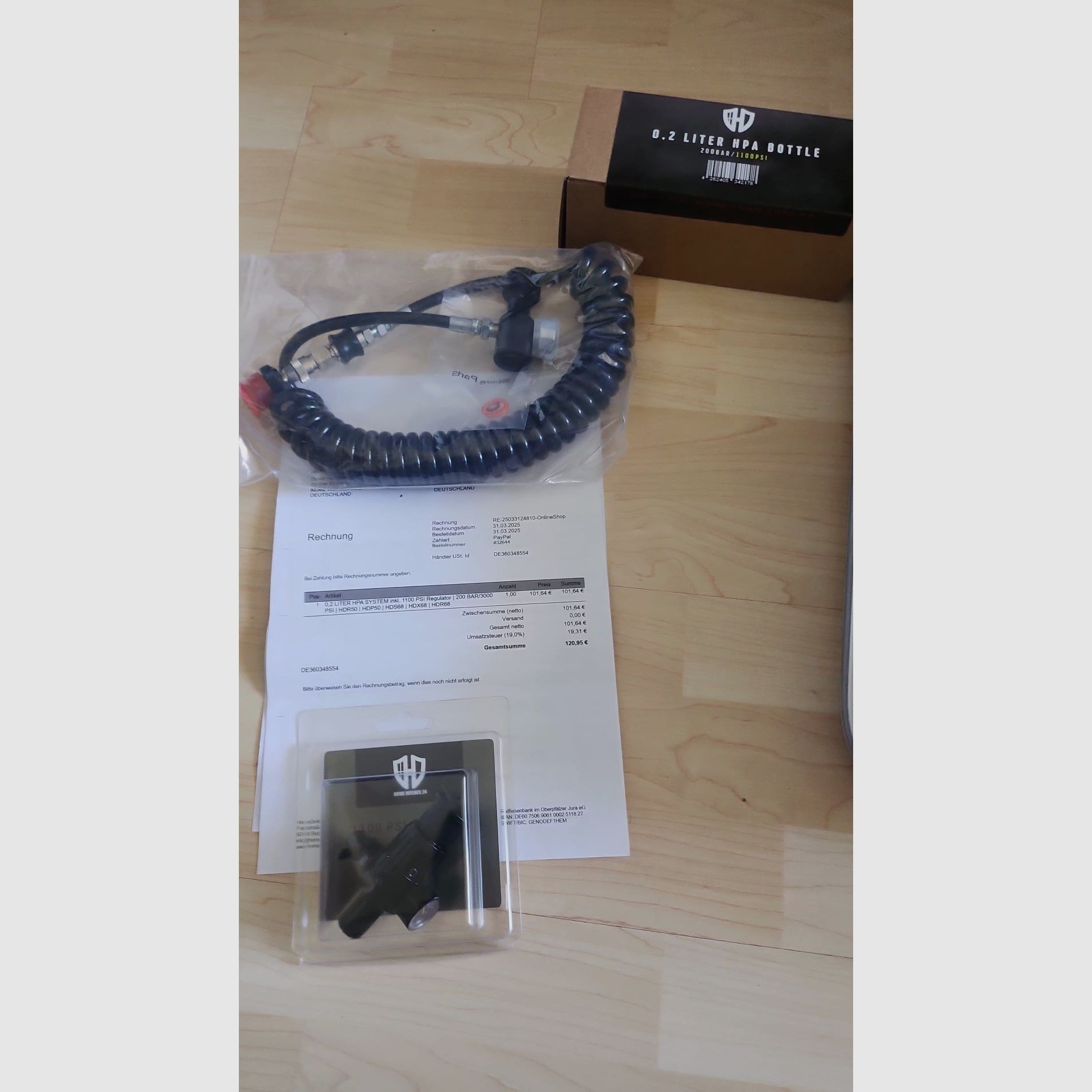 MP5 (APS 12S) – DIY package with extensive accessories