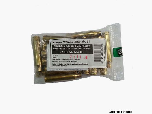 SELLIER & BELLOT – BOSSOLI CAL 7 MM REM. MAG.