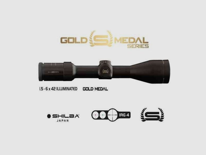 Visor Shilba Gold Medal 1.5-6×42 IRG 4