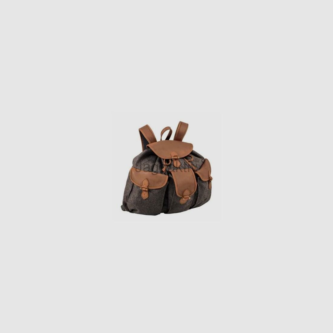 AKAH RUCKSACK LODEN BRAUN Deluxe