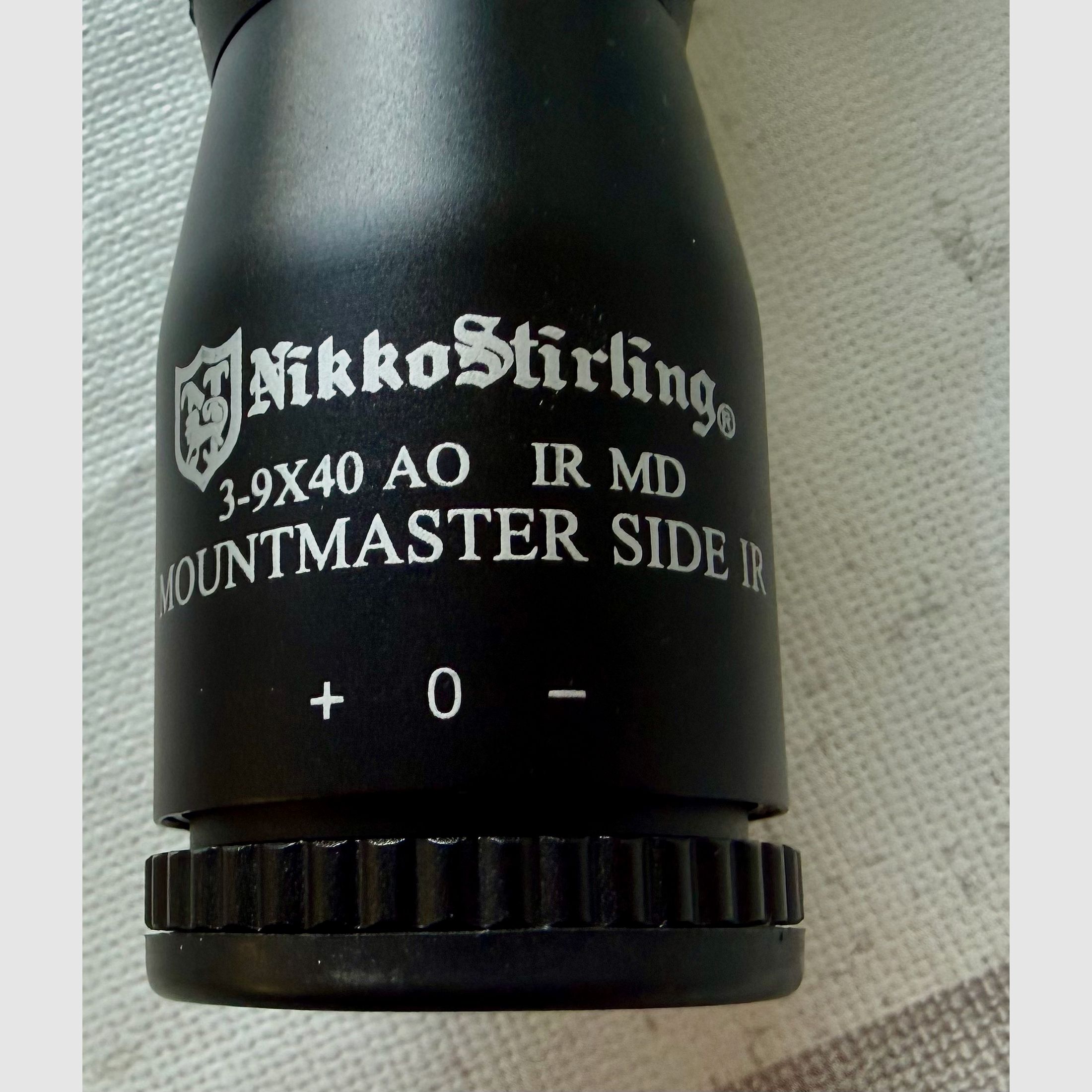 Zielfernrohr Nikko Stirling Mountmaster 3 - 9 x 40 Half Mil Dot 378 inch mounts - Beleuchtet - neuwertiger Zustand !
