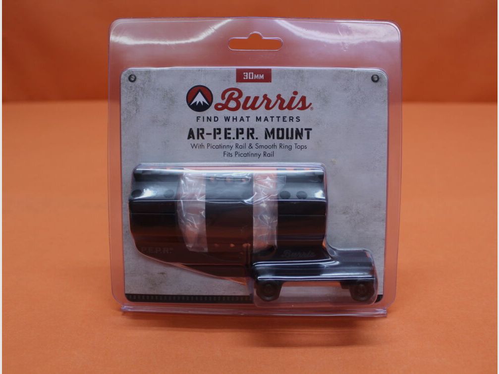 Burris Burris AR-PEPR Blockmontage 30mm (410341) Alu schwarz für Picatinnyprofil BH=1"/ 25,4mm