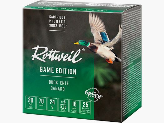 Rottweil 20/70 Steel Game Duck 3mm 24g
