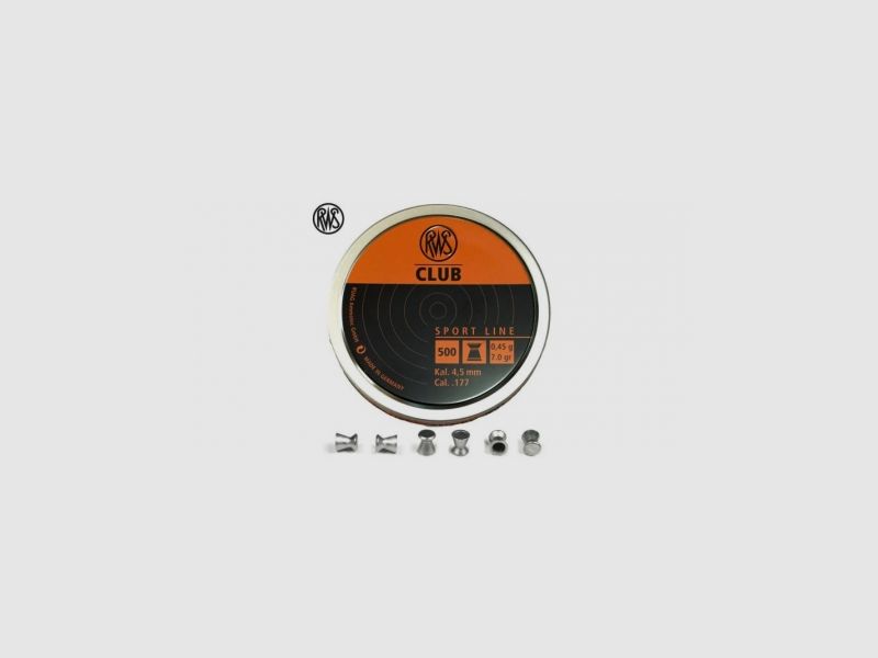 BALIN RWS CLUB Kal. 4,5 mm (500 Stk.), Bild 1 von 2