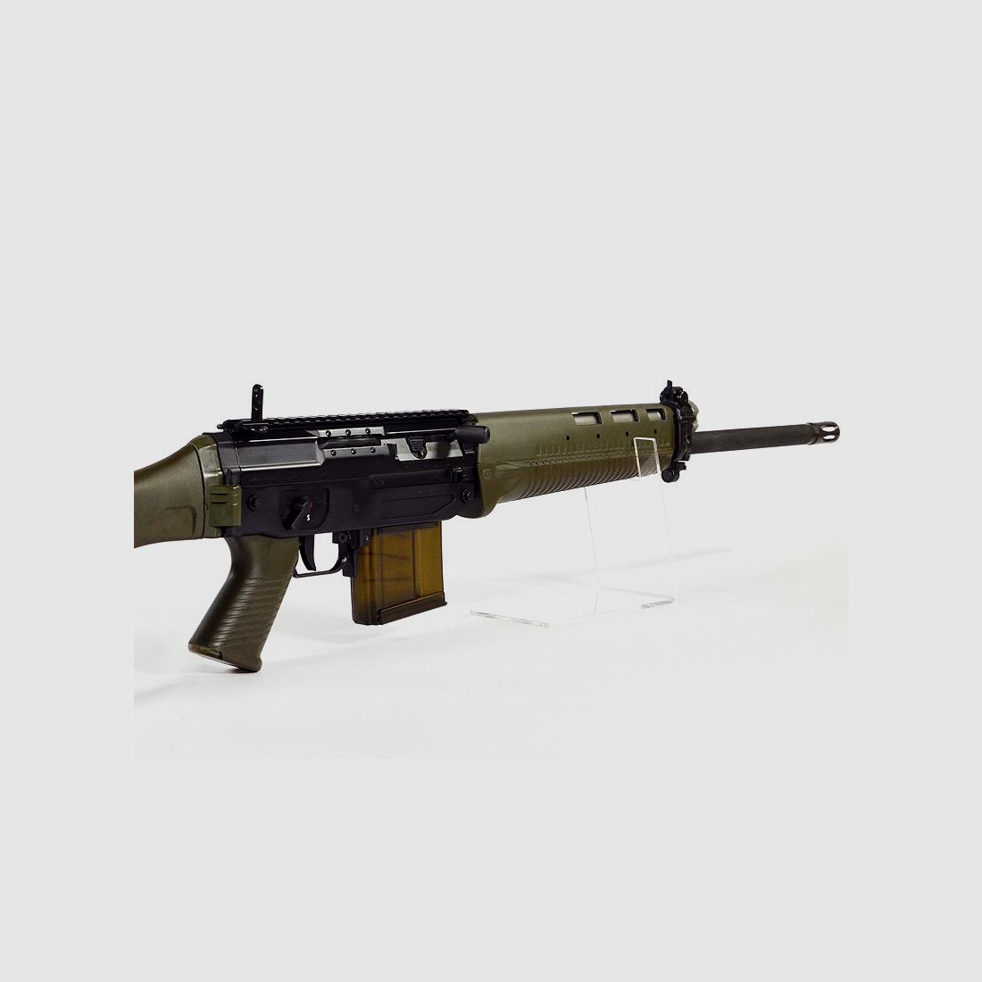 Sig Sauer SG 751 Sport 18" Zwart / Groen (Schoudersteun, Grip, Handguard)