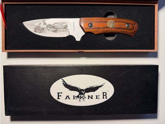 Falkner collector's knife, Wolf